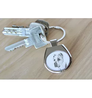 Owczarek środkowoazjatycki brelok ze zdjęciem psa Art-Dog