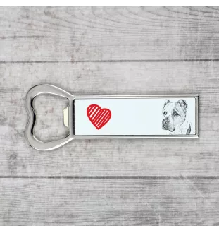 Mittelasiatischer Schäferhund, Zentralasiatischer Owtscharka - Flaschenöffner mit Hund, personalisierter Flaschenöffner für den Kühlschrank, ein einzigartiges Geschenk für Männer von der Marke Art-Dog