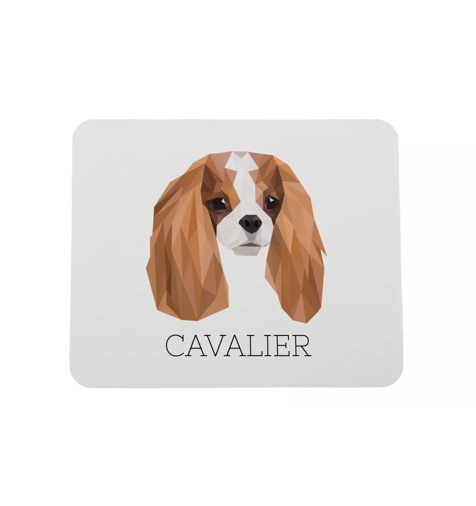 Cavalier King Charles Spaniel podkładka geometryczny Art-Dog