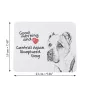Central Asia Shepherd Dog, Central Asian Shepherd Dog - mouse pad with print, personalized dog-themed mouse pad, unique gadget for an office worker by Art-Dog brand