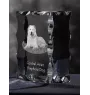 Mittelasiatischer Schäferhund, Zentralasiatischer Owtscharka - Kristall mit einem Hundebild, Glasstatuette mit einem Bild, einzigartiger Bilderrahmen der Marke Art-Dog