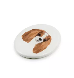 Cavalier King Charles Spaniel płytka geometryczna Art-Dog