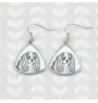 Cavalier King Charles Spaniel - boucles d'oreilles avec chien, boucles d'oreilles pendantes avec photo, bijoux personnalisés avec impression de la marque Art-Dog