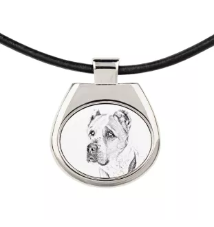 Berger d'Asie Centrale, Sredneasiatskaïa ovtcharka - collier avec chien, pendentif personnalisé avec photo, collier unique pour femmes et hommes de la marque Art-Dog