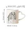 Cavalier King Charles Spaniel - cup with a dog, adorable cup with a heart-shaped handle, universal gift from the Art-Dog brand