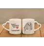 Cavalier King Charles Spaniel - tasse avec chien, une tasse adorable avec une anse en forme de cœur, un cadeau universel de la marque Art-Dog