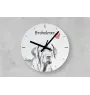 Central Asia Shepherd Dog, Central Asian Shepherd Dog - wall clock with a dog, shelf clock with a print, personalized home decoration from the Art-Dog brand