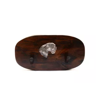 Tschechischer Terrier,   Böhmischer Terrier, Český Teriér - Zubehörständer, Hundemarkenständer, Schlüsselhaken von Art-Dog