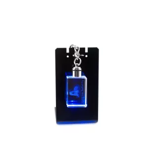 Berger d'Asie Centrale, Sredneasiatskaïa ovtcharka - Porte-clés en cristal avec photo de chien, porte-clés lumineux, cadeau unique de la marque Art-Dog