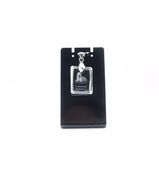 Berger d'Asie Centrale, Sredneasiatskaïa ovtcharka - Pendentif chien en cristal, collier photo, bijoux uniques par Art-Dog