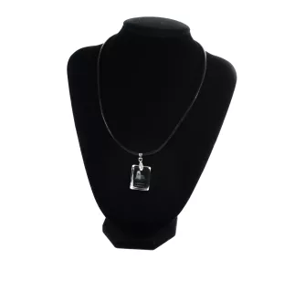 Berger d'Asie Centrale, Sredneasiatskaïa ovtcharka - Pendentif chien en cristal, collier photo, bijoux uniques par Art-Dog