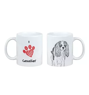 Cavalier King Charles Spaniel - Tasse mit Hund, entzückende Tasse mit Grafik, Geschenk mit Ihrem Foto von der Marke Art-Dog