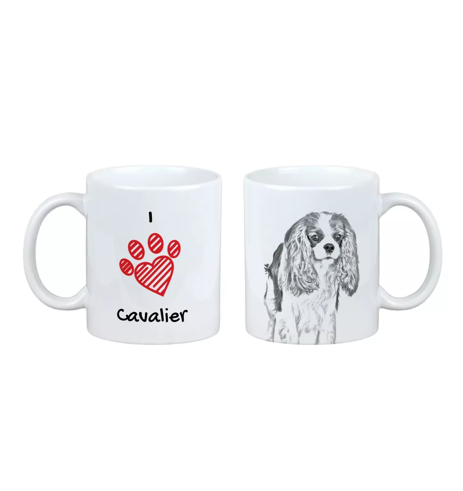 Cavalier King Charles Spaniel - Tasse mit Hund, entzückende Tasse mit Grafik, Geschenk mit Ihrem Foto von der Marke Art-Dog