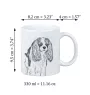Cavalier King Charles Spaniel - tasse avec chien, une tasse joyeuse pour les amoureux des chiens, un cadeau personnalisé de la marque Art-Dog