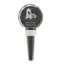 Chien de berger d'Asie centrale - Bouchon de bouteille en cristal, bouchon de vin unique avec photo, cadeau personnalisé pour sommelier par la marque Art-Dog