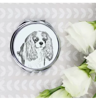 Cavalier King Charles Spaniel lusterko ze zdjęciem psa Art-Dog