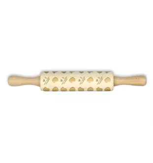 Chien de berger d'Asie centrale - petit rouleau à motifs de chien, rouleau à pâtisserie pour enfant, décoration en argile céramique de la marque Art-Dog