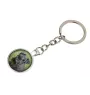 Cesky Terrier, Czech Terrier, Bohemian Terrier - keychain in a box, own photo, keychain pendant from Art-Dog brand