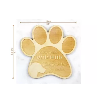 Chesapeake Bay Retriever - Tasse Untersetzer, graviert Untersetzer mit Hund, Geschenk für Hundeliebhaber von Art-Dog Marke