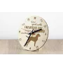 Chesapeake Bay Retriever, Chessie - clock with dog, wooden clock with engraving, personalised clock by Art-Dog