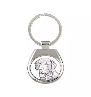 Chesapeake Bay Retriever, Chessie - keychain with a dog, keychain with a print, personalized pendant from the Art-Dog brand