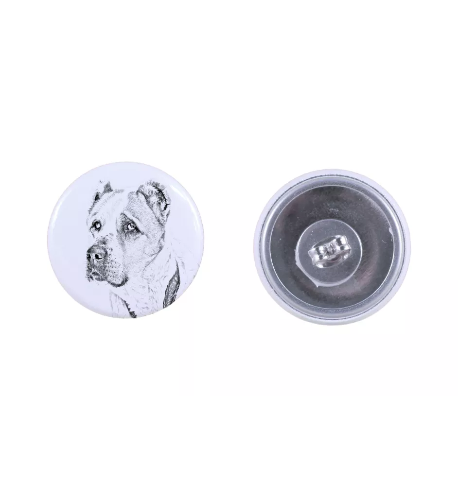 Central Asia Shepherd Dog, Central Asian Shepherd Dog - unique dog earrings, your pet on a keychain, Art-Dog's own brand