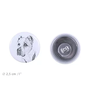 Owczarek środkowoazjatycki kolczyki z psem mały Art-Dog