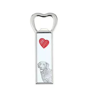 Retriever de la baie de Chesapeake - ouvre-bouteille avec chien, ouvre-bouteille personnalisé pour réfrigérateur, cadeau unique pour homme de la marque Art-Dog