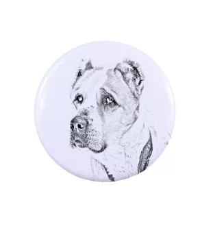 Owczarek środkowoazjatycki pierścionek z psem mały Art-Dog