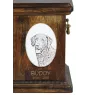 Chesapeake Bay Retriever, Chessie - commemorative plaque with a photo of a dog, tombstone with a print, personalized oval plaque from the Art-Dog brand