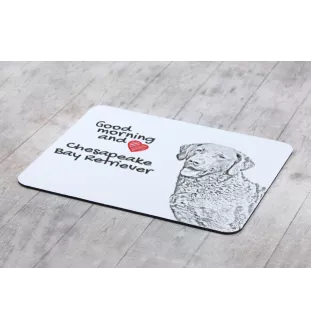 Retriever de la baie de Chesapeake - tapis de souris personnalisé avec impression, tapis de souris personnalisé avec chien, accessoire unique pour employé de bureau de la marque Art-Dog