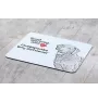 Chesapeake Bay Retriever, Chessie - mouse pad with print, personalized dog-themed mouse pad, unique gadget for an office worker by Art-Dog brand
