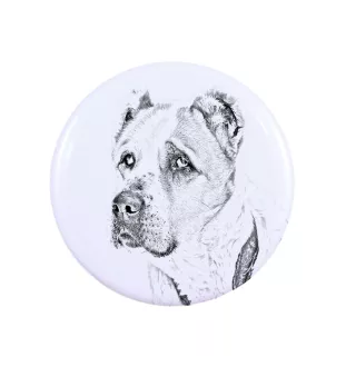 Mittelasiatischer Schäferhund, Zentralasiatischer Owtscharka - Anstecknadel mit Ihrem Hund, fügen Sie Ihr eigenes Foto hinzu, Marke Art-Dog