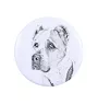 Central Asia Shepherd Dog, Central Asian Shepherd Dog - pin with your dog, add your own photo, Art-Dog brand