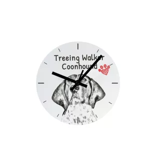 Tschechischer Terrier,   Böhmischer Terrier, Český Teriér - Wanduhr mit Hund, Regal Uhr mit Druck, personalisierte Hausdekoration von Art-Dog.