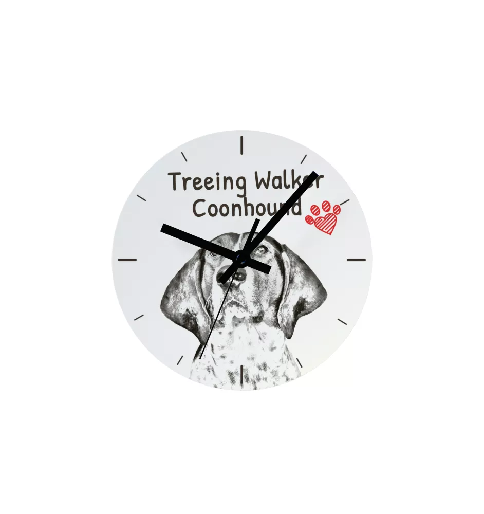 Terrier Tchèque, Cesky Terrier - horloge murale avec chien, horloge de table avec impression, décoration personnalisée de la maison de la marque Art-Dog