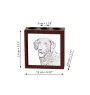 Chesapeake Bay Retriever - Stifthalter mit Hund, Schreibtischorganizer mit Aufdruck, personalisierte Schreibtischdekoration der Marke Art-Dog