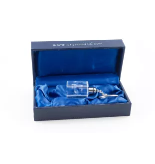 Terier czeski brelok kryształowy z psem Art-Dog