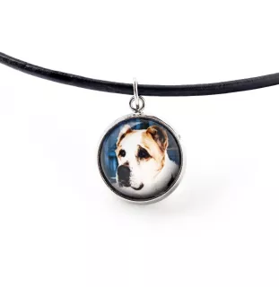 Berger d'Asie Centrale, Sredneasiatskaïa ovtcharka - ensemble de bijoux dans une boîte, collier, boucles d'oreilles, bracelet, produits de la marque Art-Dog