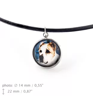 Berger d'Asie Centrale, Sredneasiatskaïa ovtcharka - boîte à bijoux avec votre photo, ensemble collier et boucles d'oreilles, produits personnalisés de la marque Art-Dog