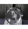 Retriever de la baie de Chesapeake - pendentif avec une photo de chien, porte-clés en cristal dans une boîte cadeau, un cadeau unique par Art-Dog