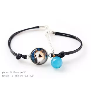 Central Asia Shepherd Dog, Central Asian Shepherd Dog - a set of jewelry with your photo, handmade set, bracelet and necklace by Art.-Dog brand