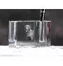 Retriever de la baie de Chesapeake - Porte-stylos, organiseur en cristal avec photo de chien, décoration de bureau unique par la marque Art-Dog