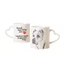 Zentralasiatischer Hirtenhund - Tasse mit Hund, entzückende Tasse mit herzförmigem Henkel, universelles Geschenk der Marke Art-Dog