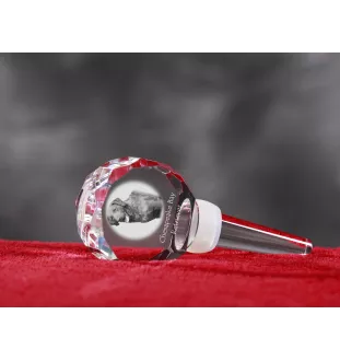 Chesapeake Bay Retriever grubszy stopper do wina z psem Art-Dog