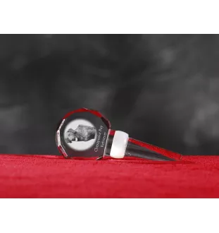 Chesapeake Bay Retriever grubszy stopper do wina z psem Art-Dog