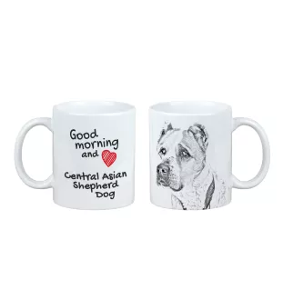 Central Asian Shepherd Dog - cup with a dog, cup with a photo, personalized gift from the Art-Dog brand