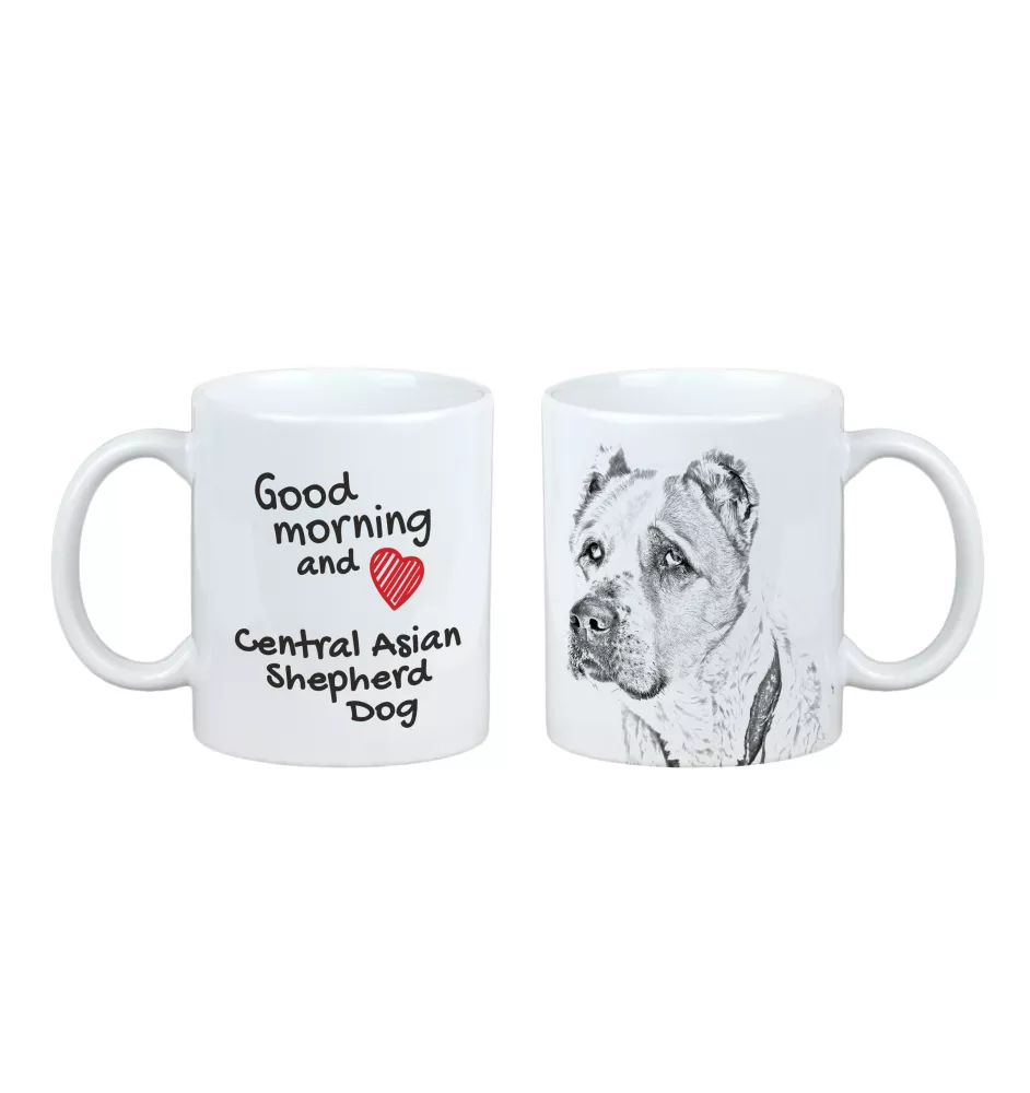 Central Asian Shepherd Dog - cup with a dog, cup with a photo, personalized gift from the Art-Dog brand
