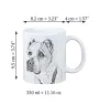 Chien de berger d'Asie centrale - tasse avec chien, tasse avec photo, cadeau personnalisé de la marque Art-Dog