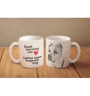 Central Asian Shepherd Dog - cup with a dog, cup with a photo, personalized gift from the Art-Dog brand
